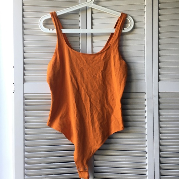 Garage Tops - Garage Orange Bodysuit